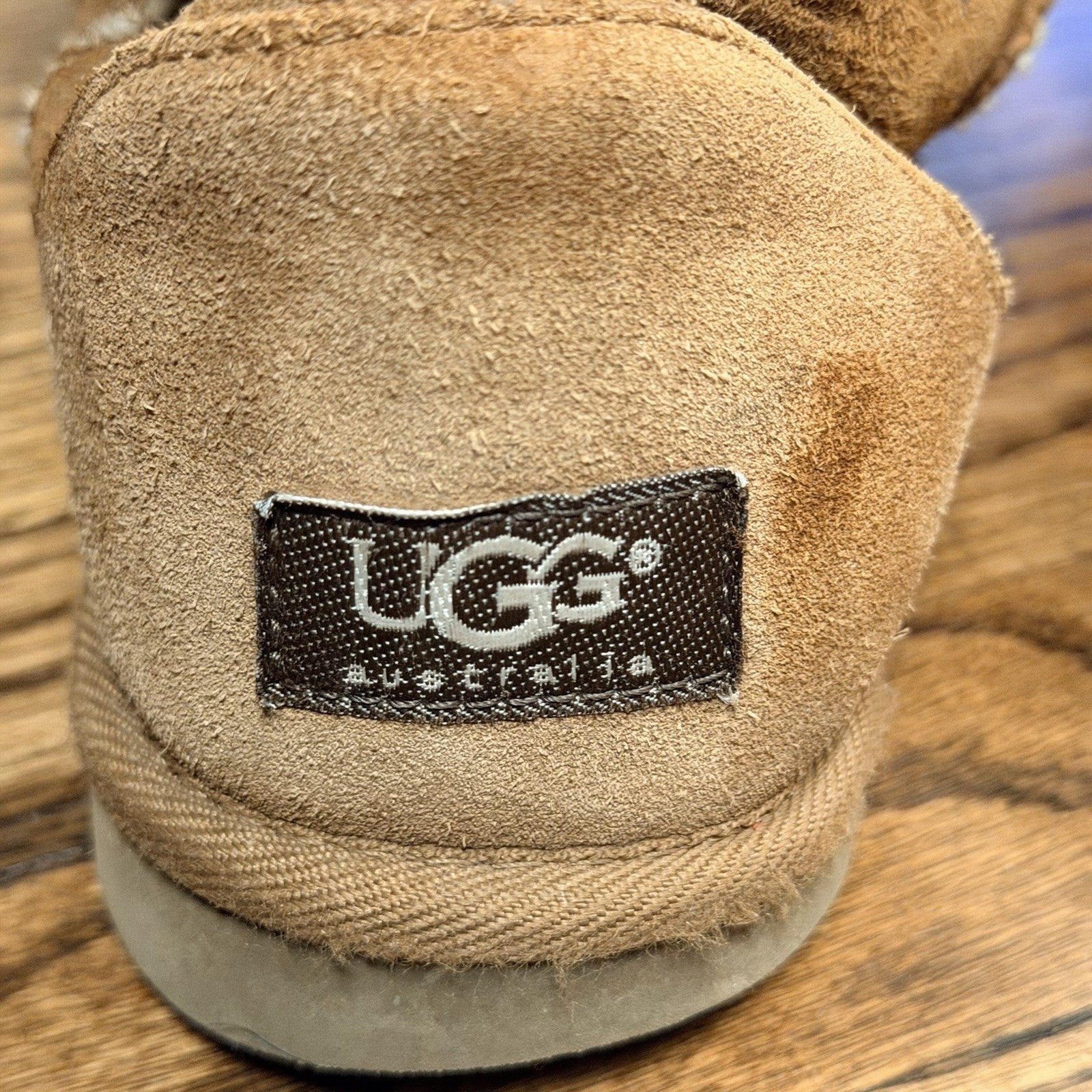 Ugg Australia Classic II Tall Boots Chestnut Sheepskin Women's size 7 S/N 5815