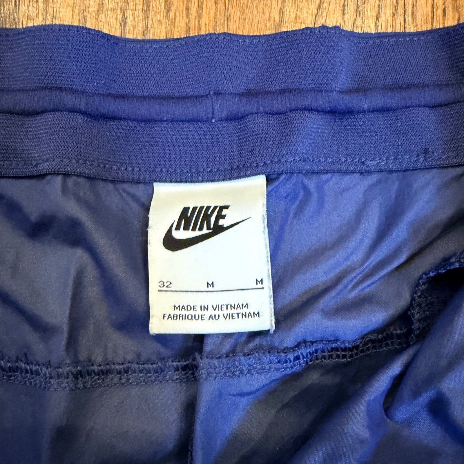 Nike Sportswear Bonded Woven Cargo Sports Utility Pant Size 32 Medium Royal Blue