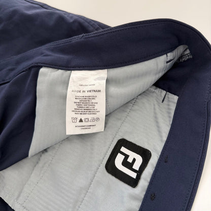 FootJoy Performance Golf Shorts Navy Blue Flat Front Activewear Size 36 Mens