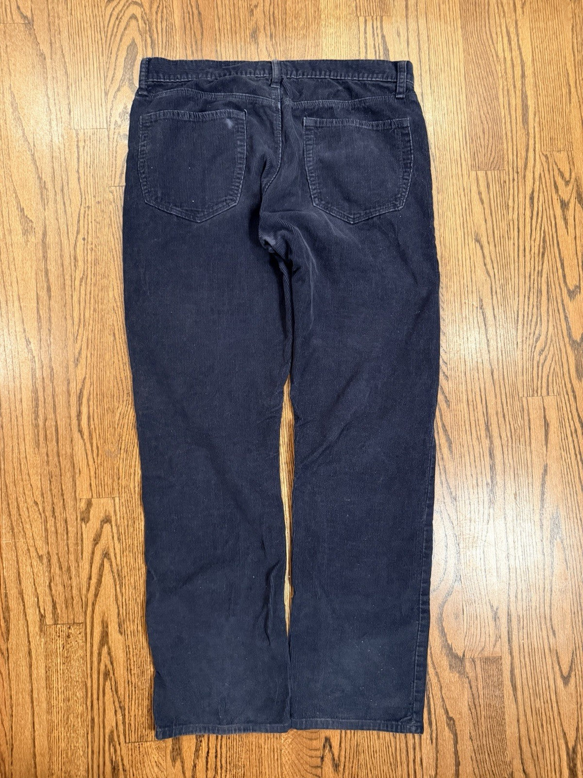Gap Corduroy Pants Mens Size 34x32 Navy Straight Leg 2000s