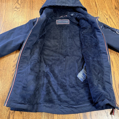 Tommy Hilfiger Women's Lined Soft Shell jacket, Navy Blue Women’s S/CH Warm
