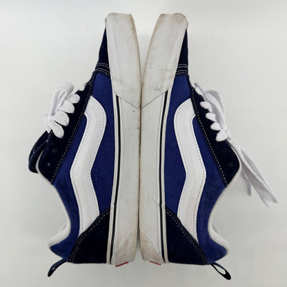 Vans Knu Skool Navy True White Chunky Skate Shoes 90s Retro Mens 9.5 Blue