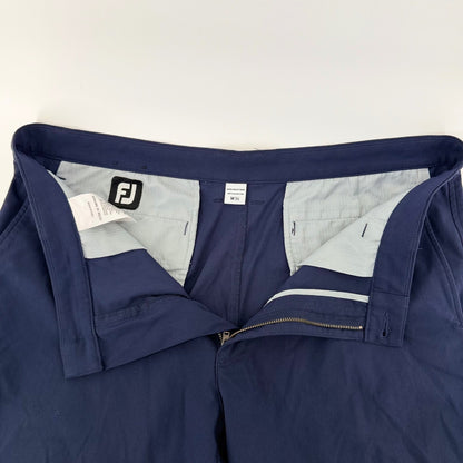 FootJoy Performance Golf Shorts Navy Blue Flat Front Activewear Size 36 Mens