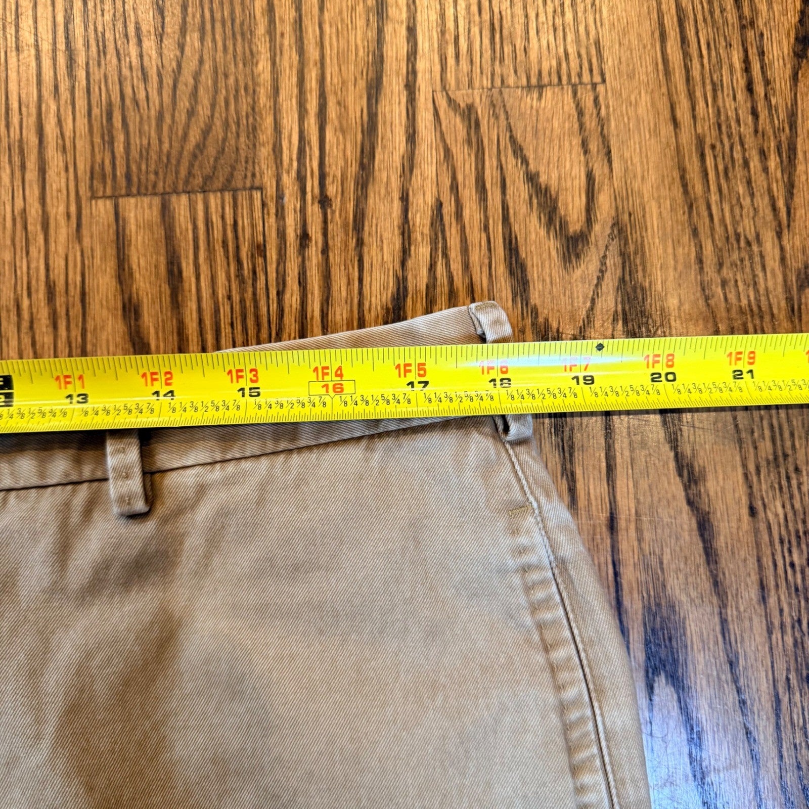 Peter Millar Pima Cotton Chino Pants Flat Front 36 Khaki Tan Preppy Casual