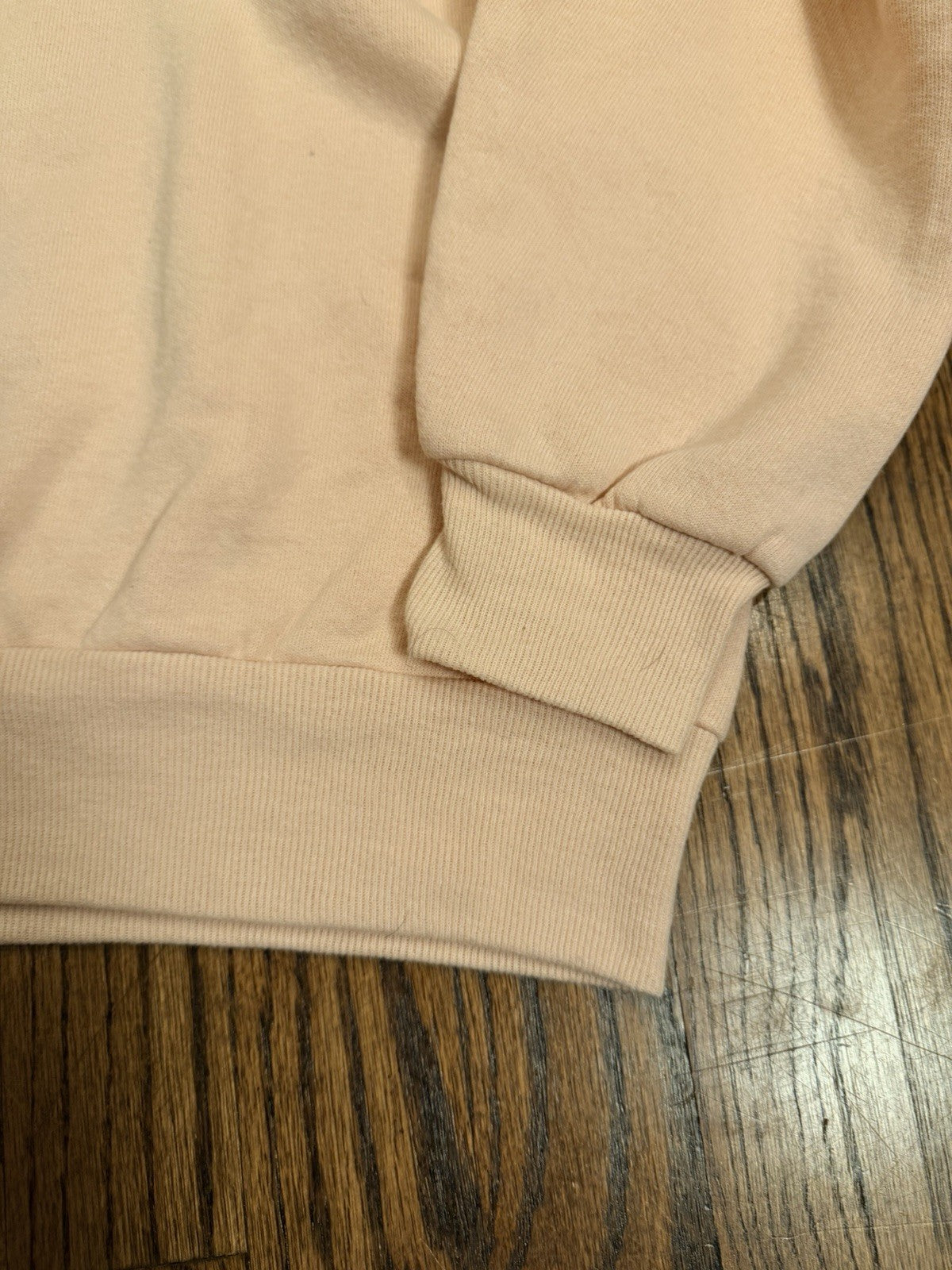 Vintage Morning Sun Grandma Spring Bird Crewneck Sweatshirt Pastel Pink L
