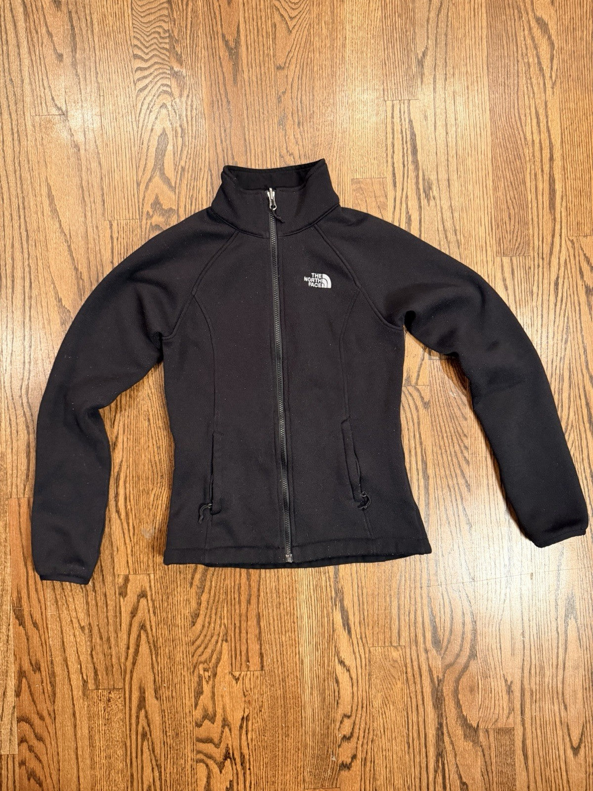 The North Face Jacket Womens S Black Full Zip Fleece
