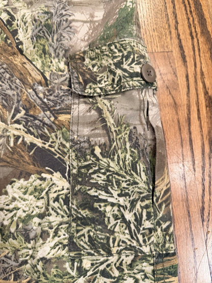 Vintage VF Jeanswear Camo Cargo Pants 32x30 – Woodland Hunting Outdoor Tactical