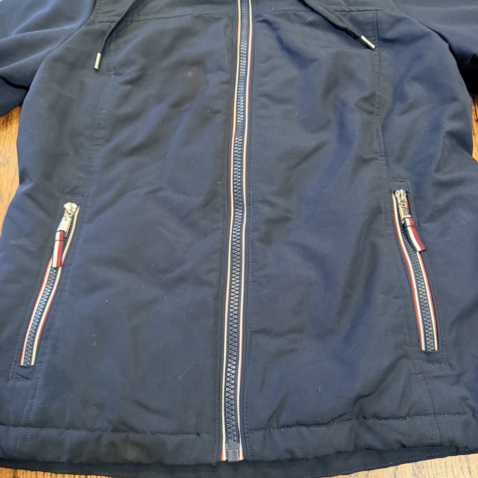 Tommy Hilfiger Women's Lined Soft Shell jacket, Navy Blue Women’s S/CH Warm
