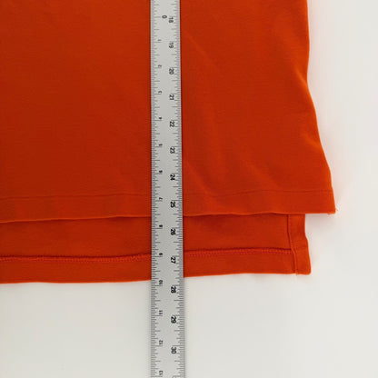 Polo Ralph Lauren Classic Fit Short Sleeve Polo Shirt Orange Green Pony Mens M