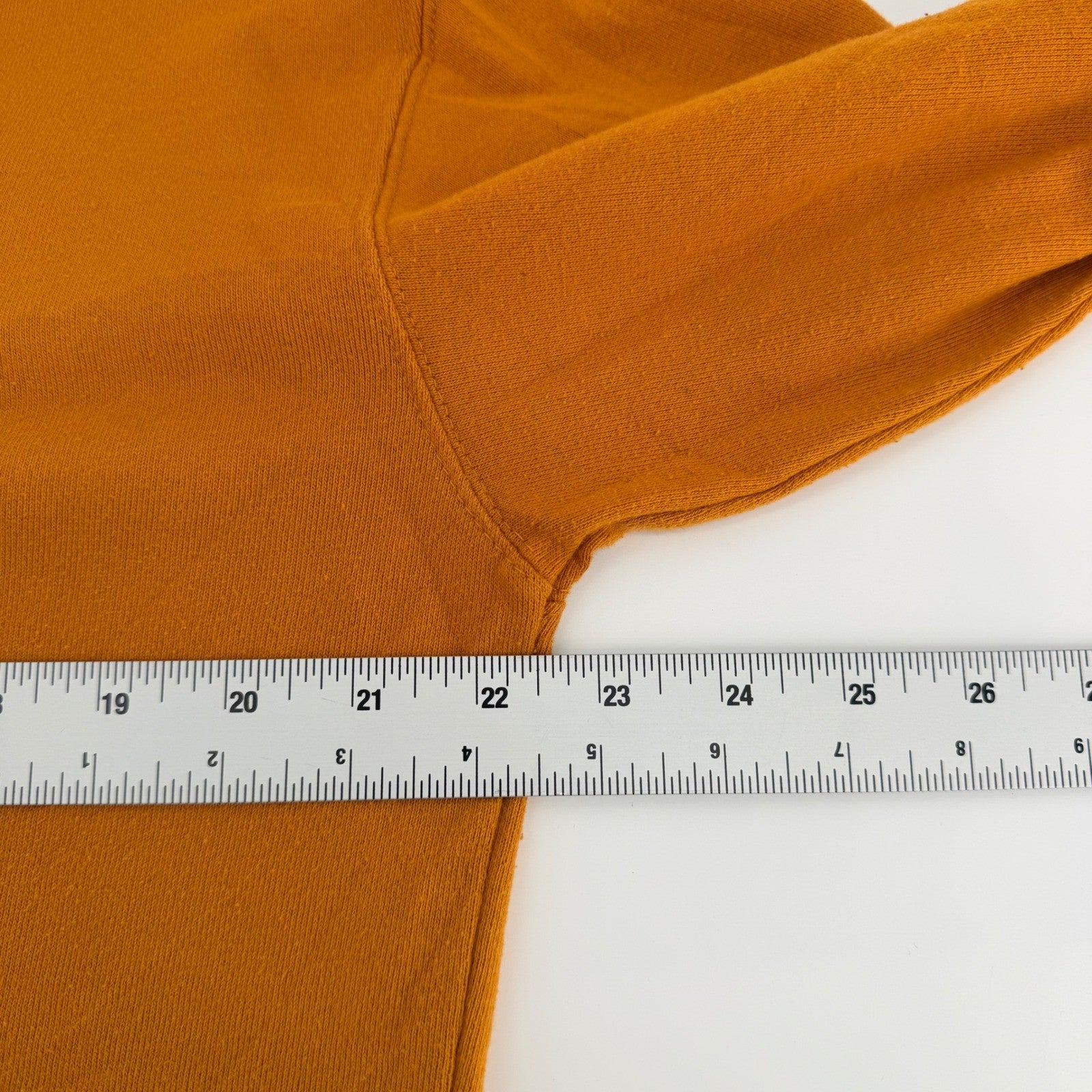 H&M Divided Disney Mickey Mouse Sweatshirt Burnt Orange Minimalist Large L