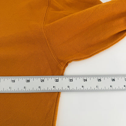 H&M Divided Disney Mickey Mouse Sweatshirt Burnt Orange Minimalist Large L