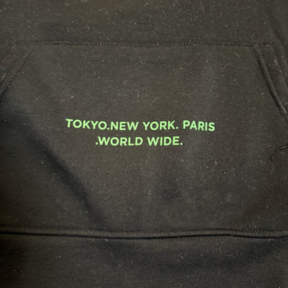 Brooklyn Cloth Worldwide Hoodie Tokyo New York Paris Size XL PreOwned Good