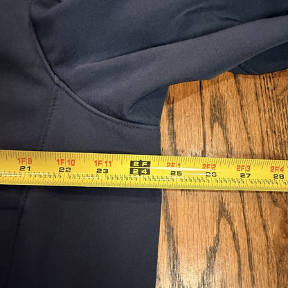 Hawke & Co Performance Softshell Hooded Fleece Lined Jacket XL Navy Blue