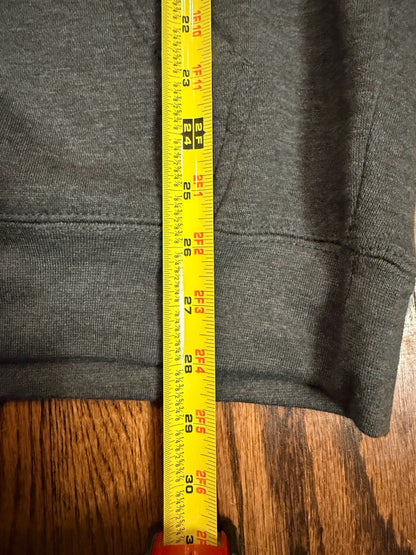 Billabong Youth L (adult s) Pullover Hoodie Sweatshirt Grey/peach Cotton