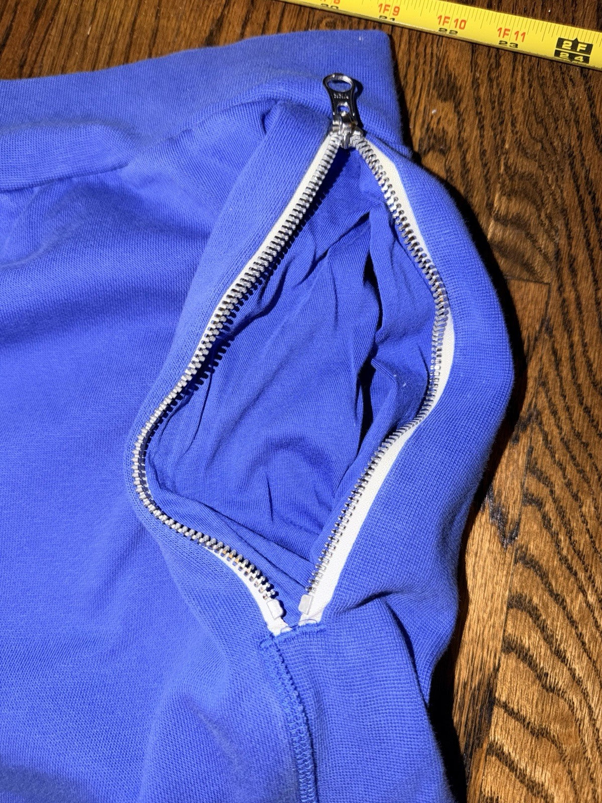 Nike Basketball Crewneck Sweatshirt Medium | Zipper Pockets | Blue Streetwear