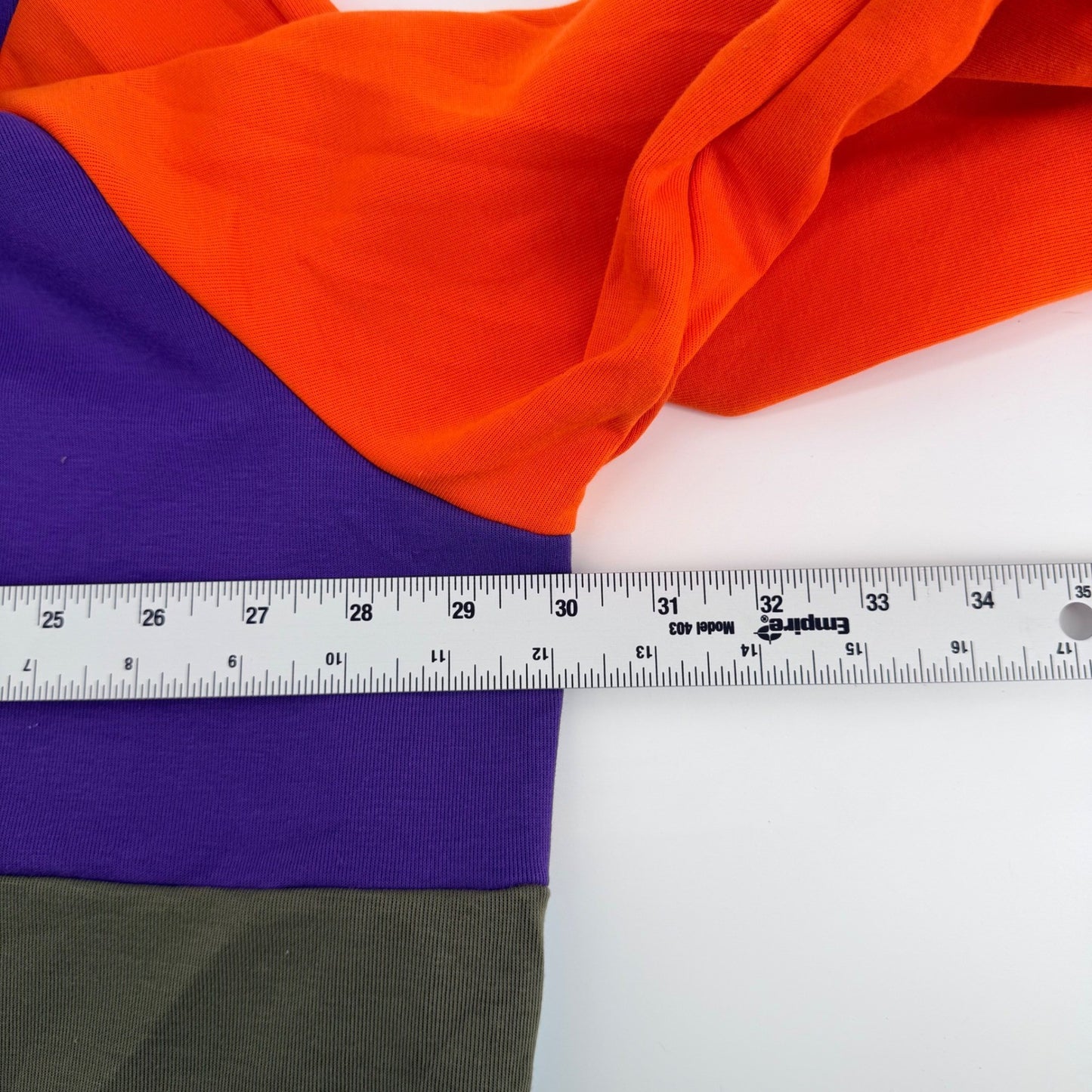 Polo Ralph Lauren Colorblock Hoodie Fleece Pullover Pony Logo 3XLT Multicolor
