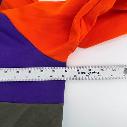 Polo Ralph Lauren Colorblock Hoodie Fleece Pullover Pony Logo 3XLT Multicolor