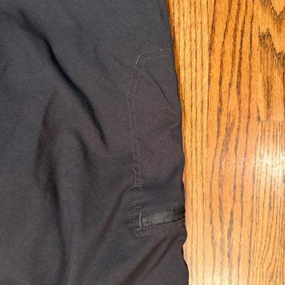 Wrangler Pants Men's 33x30 Black Flex Waist Cargo Hiking Straight 10NW788NB