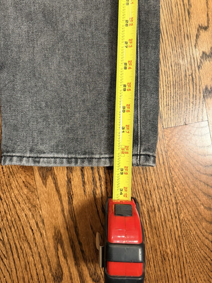 PacSun Jeans Womens 23 Gray 90's Boyfriend Straight High Rise Ripped Acid Wash