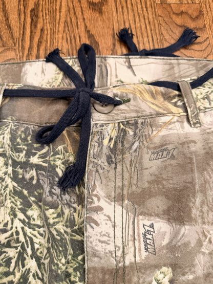 Vintage VF Jeanswear Camo Cargo Pants 32x30 – Woodland Hunting Outdoor Tactical