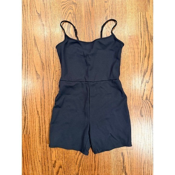 Abercrombie & Fitch Black Bodysuit Size Small Summer Stretch Romper