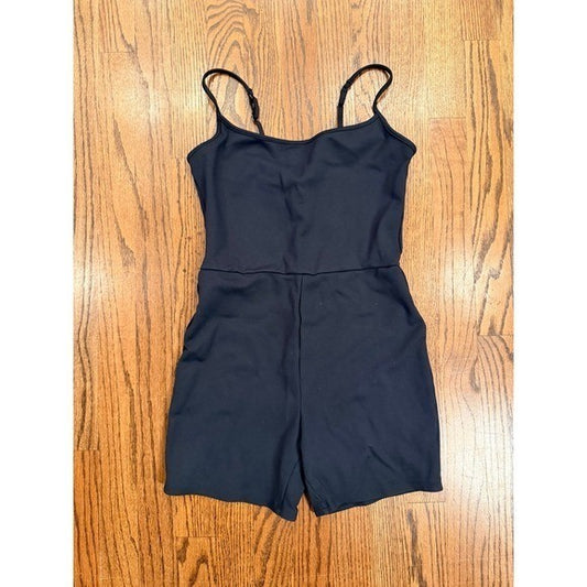 Abercrombie & Fitch Black Bodysuit Size Small Summer Stretch Romper