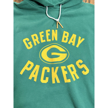 Nike NFL Green Bay Packers Hoodie Side Zip Sweatshirt Small Green