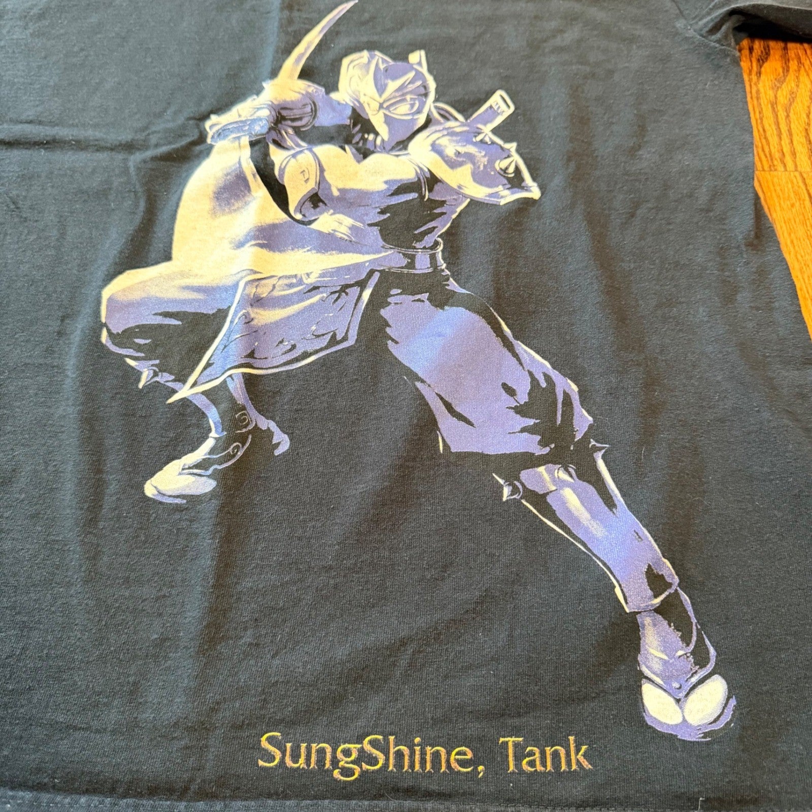 League of Legends Shen SungShine Tank Graphic T-Shirt Large Black