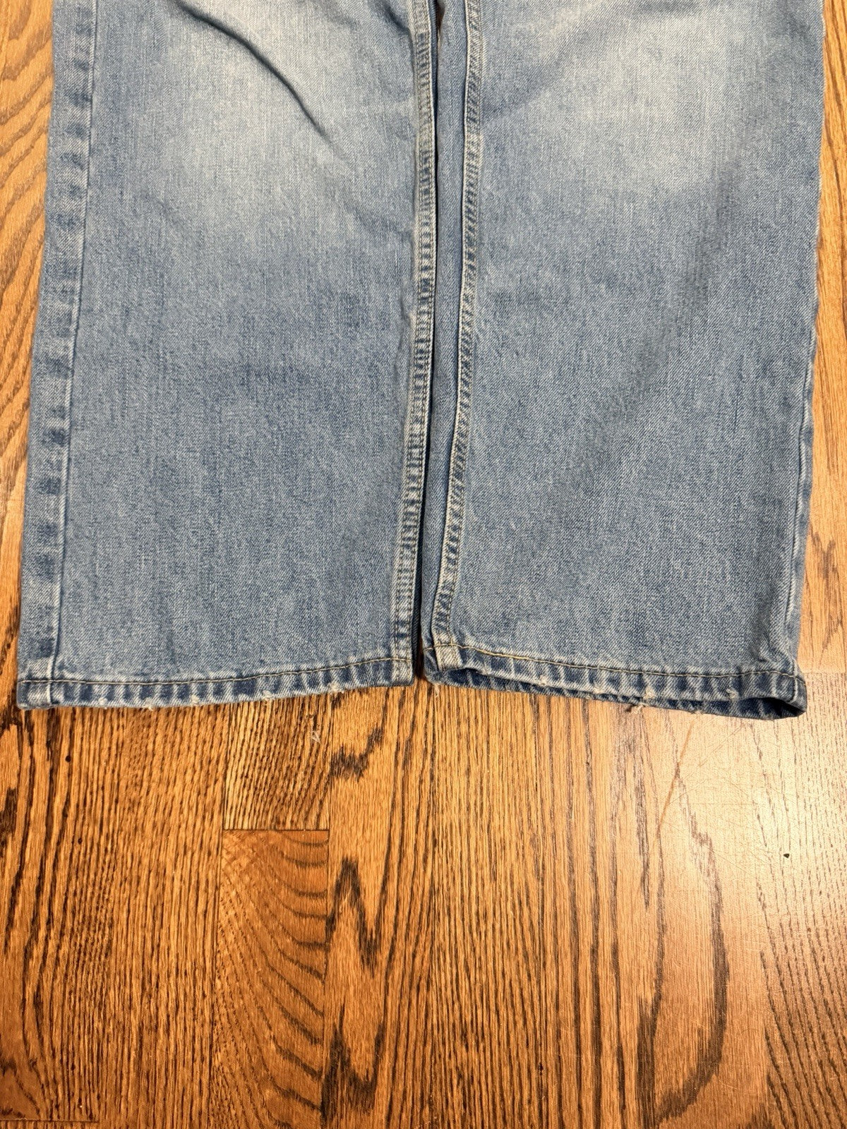 Levis 505 Jeans Mens 40x30 Whiskered Denim Y2K