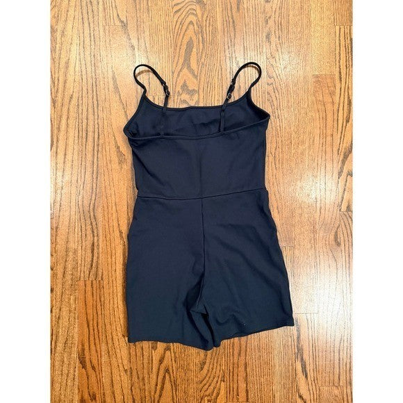 Abercrombie & Fitch Black Bodysuit Size Small Summer Stretch Romper
