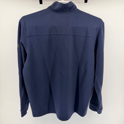 The North Face Quarter Zip Pullover Navy Blue Athletic Performance XL Mens