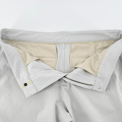 Lululemon Commission Slim Fit Pant Warpstreme Chino Golf 32x30 Light Grey