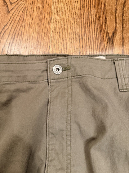 Wrangler Men's Stretch Taper Leg Regular Fit Cargo Pant Green 38x32