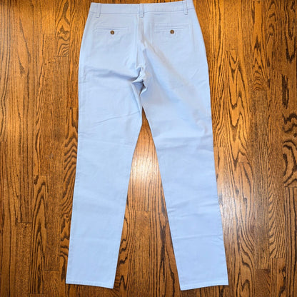 Bonobos Tailored Fit Chino Pants Light Blue 33x34 Mens Trousers NWOT Casual