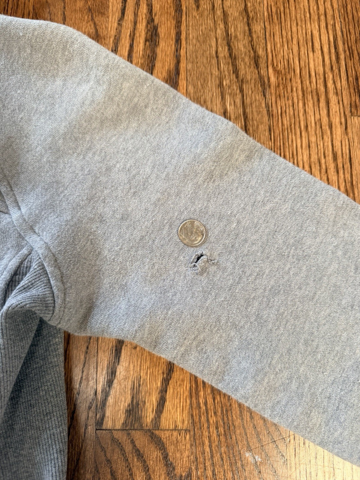 Lululemon Gray Full Zip Hoodie Women’s Size 6 Athletic Jacket