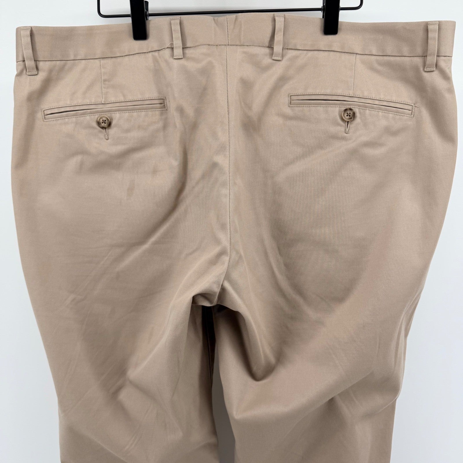 Bonobos Weekday Warrior Tailored Fit Dress Pants 40x31 Tan Khaki Business Casual