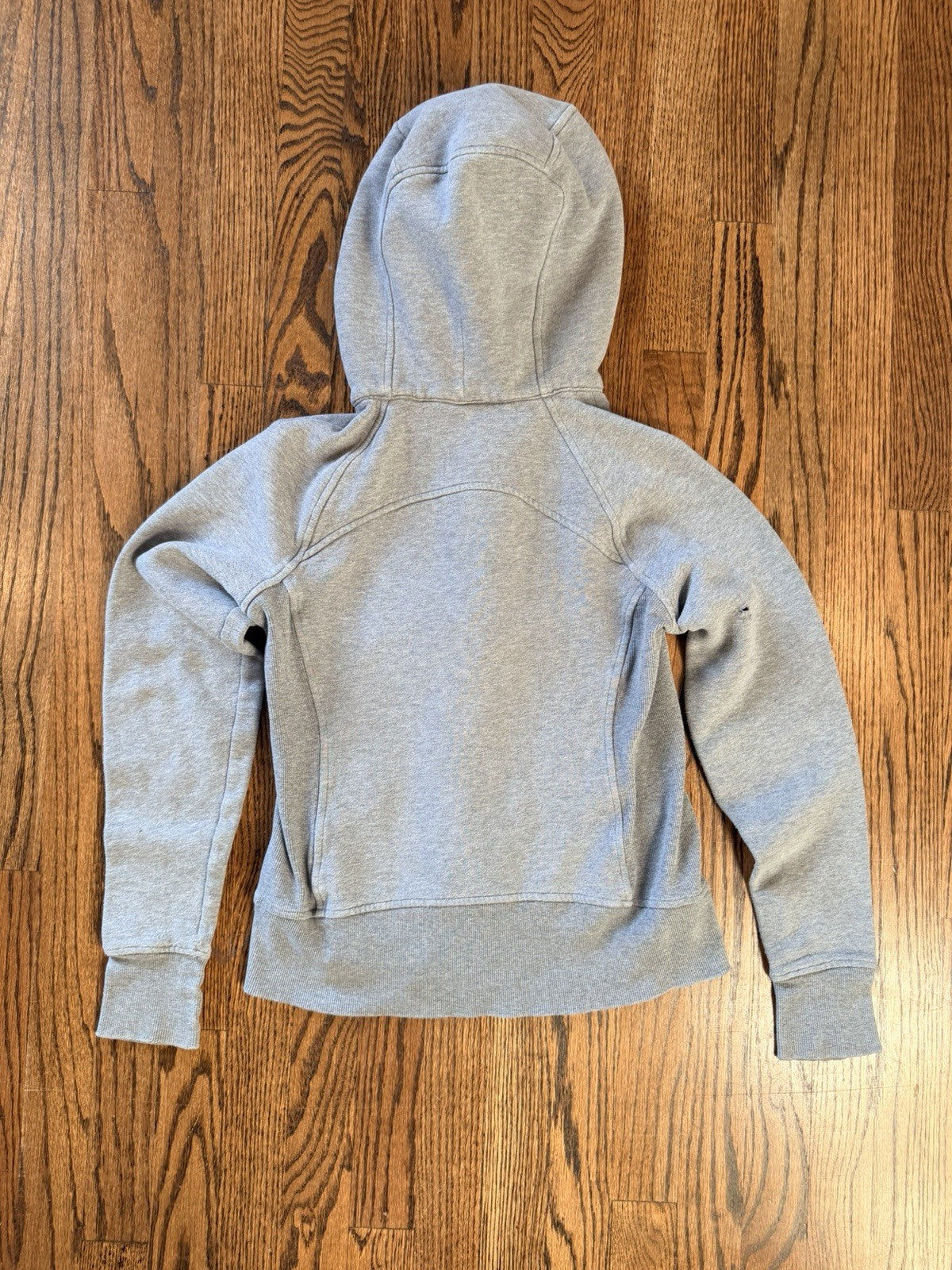 Lululemon Gray Full Zip Hoodie Women’s Size 6 Athletic Jacket