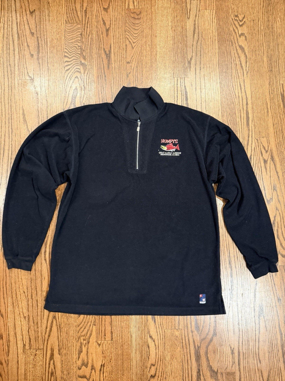 Port Authority 1/4 Zip Fleece Humpy’s Great Alaskan Alehouse Anchorage L