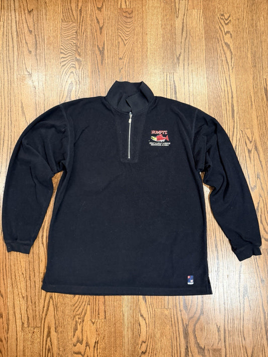 Port Authority 1/4 Zip Fleece Humpy’s Great Alaskan Alehouse Anchorage L