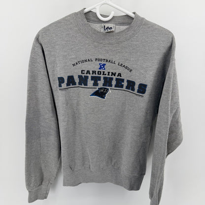Lee Sport Carolina Panthers NFL Sweatshirt Kids Youth Large L 14-16 Gray 2001