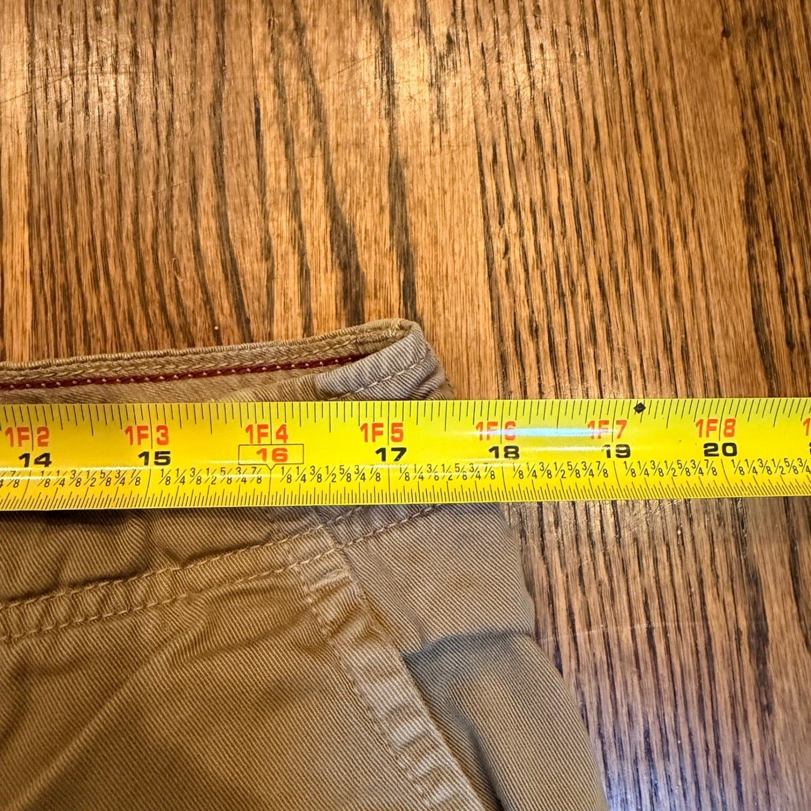 J. Crew Broken-In Cargo Pants Khaki Tan Cotton Utility 34x30 80981