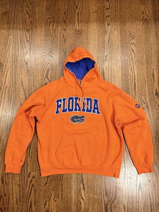 Vintage Florida Gators Hoodie Throwback Stadium Athletics Hoodie XL