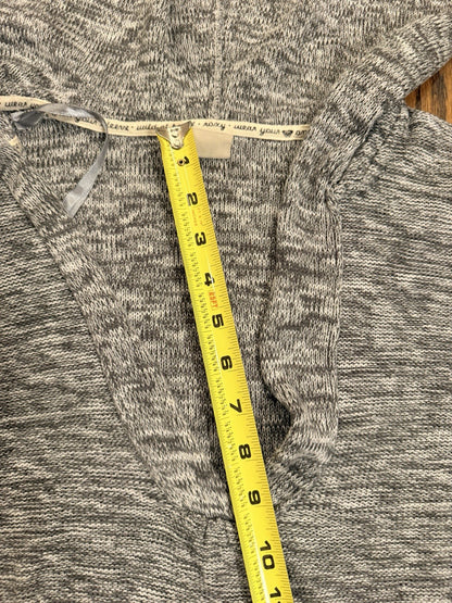 ROXY Sweater, Women's Size Medium, Black White, Knit, Pullover, V-neck
