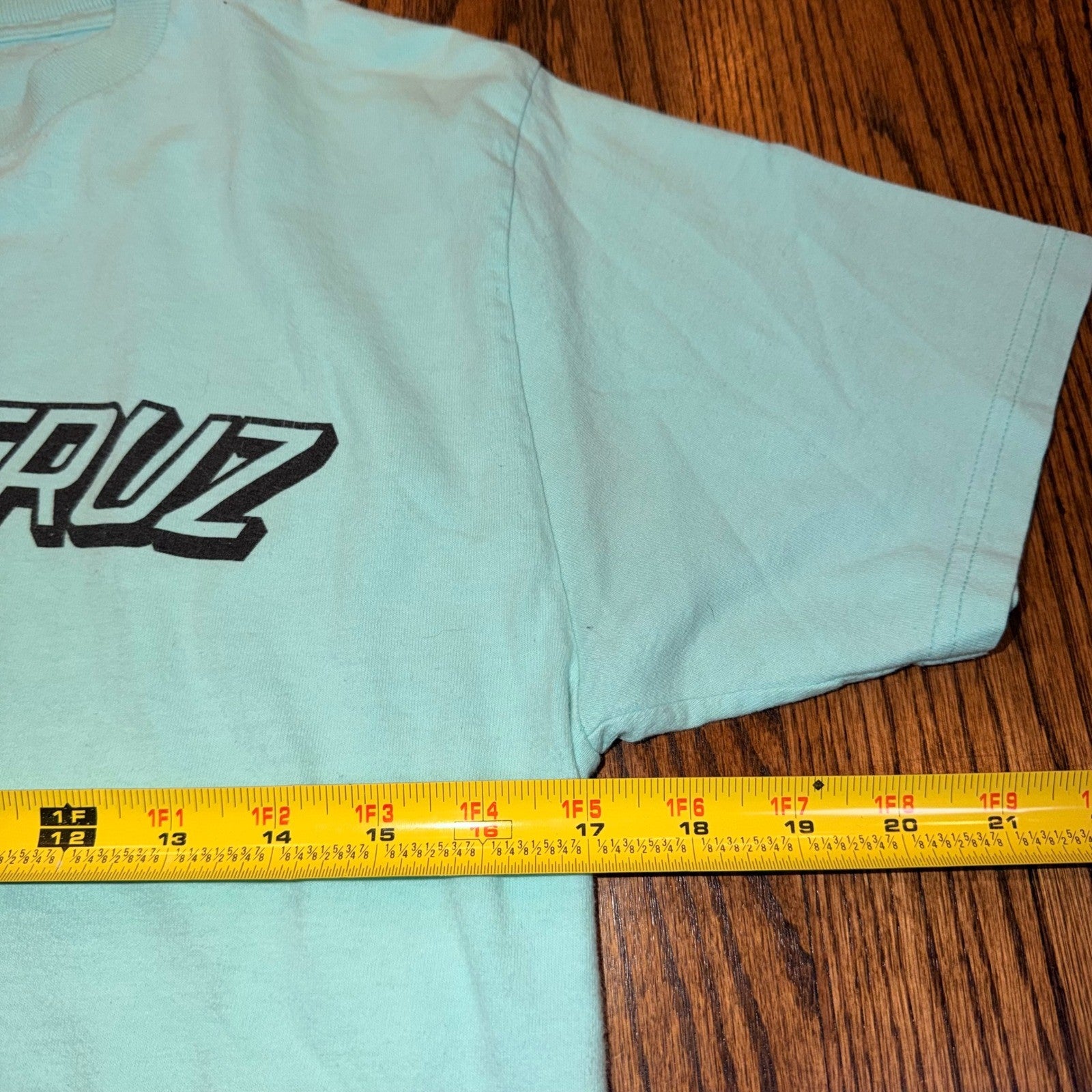 Santa Cruz Skateboards Classic Logo T-Shirt Mint Green Small