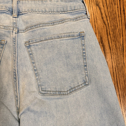 Old Navy High Rise WOW Wide Leg San Catarina Light Blue Denim Jeans Womens 6
