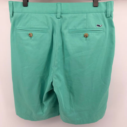 Vineyard Vines Links Short Mens 30 Performance Golf Short Seafoam Green 9 Inseam