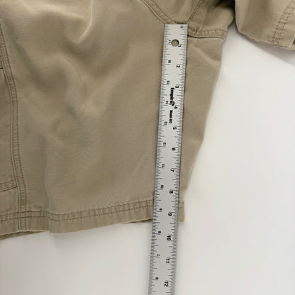 Tommy Bahama Relax Cargo Shorts Tencel Cotton Utility Khaki Tan 35 Mens