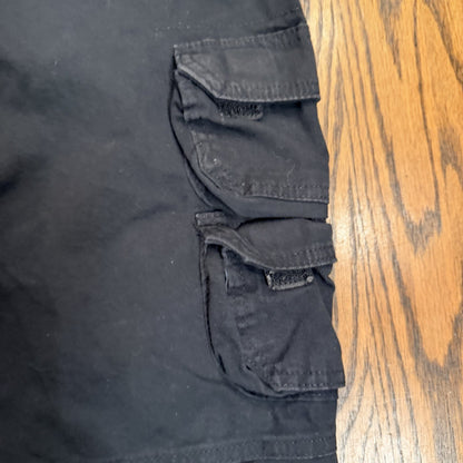 Wrangler Men's Stretch Taper Leg Regular Fit Cargo Pant Blackk 38x32