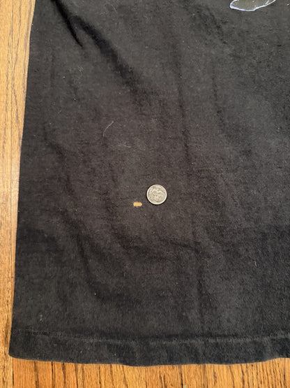 Vintage 90s Nike Jordan Pippen Back 2 Back T-Shirt XL | Single Stitch | Black