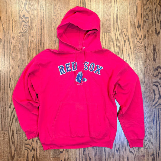 Hanes Boston Red Sox MLB Hoodie 2009 Gear For Sports XL Red Sweatshirt